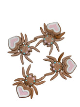 Mini jumping spider moving parts fidget toy