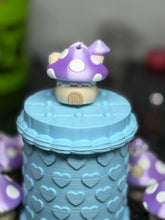 Mushroom house 3d printed fidget clicker