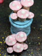 Mushroom triple click fidget toy