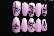 Tattoo -Premade in size LARGE Press On Nails