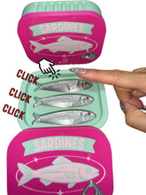 Sardines Clicker Fidget toy 3d printed