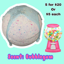 Bubblegum 5 for $20 bath bomb