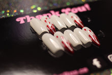 Vampire Teeth Nails (custom sizes-Choose your size)
